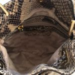 Michael Kors  Snake Python Embossed Crossbody Bag Tassel Drawstring Photo 1