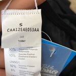 Cupshe Black One Shoulder Tummy Control Mesh Cut Out One Piece Swimsuit Size S Photo 2