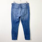 Pistola  Medium Wash Distressed Denim Raw Hem High Rise Skinny Jeans Size 31 Photo 1