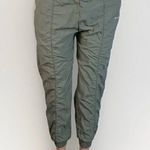 Wilo The Label Pants Women small Anthropologie Wind Pants Jogger Nylon Photo 0