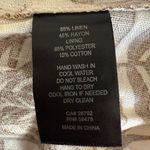 House of Harlow 1960 | Linen Tie Back Tiered Skirt Open Back Sundress | Small Photo 7