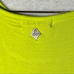 prAna  Twisted Sleeveless Tee Tank Top Sulphur Women S New Photo 2
