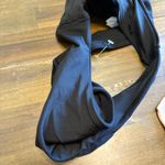 Aerie  Real Me Swim Black Bikini Bottoms High Cut Cheeky Large Swimsuit Photo 4