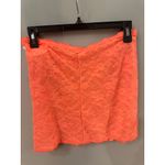 SKIMS  Stretch Lace Skirt | Neon Orange Photo 5