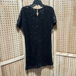 Hilary Radley Women’s Cocktail Sequin Black Dress Photo 5