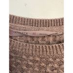 Athleta  Sweater Size XS Womens Beige Wool Blend Honeycomb Tunic Top Pullover Photo 3