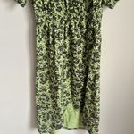 Just Female Alicia Floral Dress Green Size XL Photo 5