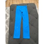 Lululemon  EUC Peacock Blue Crossover Straight Leg‎ Leggings size 4 Photo 1