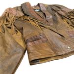 ๐ค Vintage Winlit Brown Genuine Leather Western Fringe Jacket | Size M ๐ค Size M Photo 1