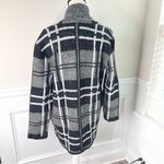 Joie  NEW plaid open front wool blend sweater cardigan size‎ medium Photo 1
