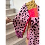 Blank London Anthropologie Miranda Pink Patchwork Polka Dot Shift Dress Size XS Photo 2