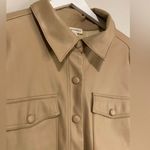 ee:some  Faux Leather Jacket, Size Large Photo 3