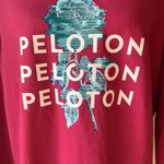 Peloton  Everyday Oversized Crewneck Sweatshirt NWT - Size Medium - Dark Pink Photo 1