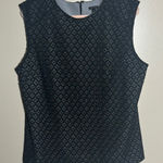 Ann Taylor Lace Sleeveless Career Top | XL Photo 0