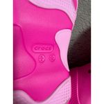 Crocs NWT  Bubble Crush Clog Women's M8/W10 Hot Pink Platform Comfort Shoes‎ New Photo 2