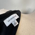 Evereve Naomi Wide Leg Sleeveless Jumpsuit Size S Wash Black Cotton Knit Pockets Photo 6