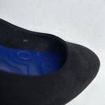 Antonia Saint NY All Day Night Block Heel Pumps Black Suede Shoes S Photo 3