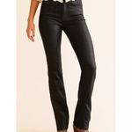 Free People Black Coated Xena High Rise Slim Jeans NWT Sz. 29 Photo 1