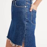 Madewell  Stretch Denim Straight Mini Skirt Size XS/25 Photo 1