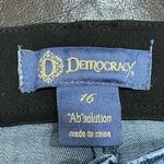 Democracy AB Solution size 16 jeans distressing modest Denim casual stretch work Photo 2
