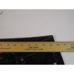 Elle Dark Wash Denim Jeans Size 10 Straight Leg Mid Rise Zip/Button Photo 3