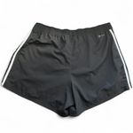 Adidas  AeroReady black shorts 3 Stripe Softshell SpellOut activewear running Photo 4