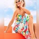 Old Navy Multicolor Floral Midi Smocked Slip Dress Sundress Size XL SUMMER BEACH Photo 2