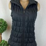 Bagatelle  Gray Quilted Sleeveless Puffer Zip Up Vest M Photo 1