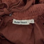 Roller Rabbit  Eyelet Blouse Top in Terra Photo 10
