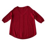 Torrid Red Wool Blend Cableknit Sweater Photo 2