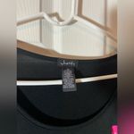 Justify new  Junior Plus Sz 2X black Shirt long Sleeve Blouse Photo 2