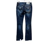 Miss Me  Jeans 27 Boot Low rise Embellished Rhinestone Western Rockabilly‎ Photo 1