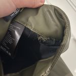 Anthropologie The Colette Crop Faux Leather Wide Leg Pant - Green Size 31/12 Photo 7