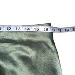 Bec & Bridge NWT Carrie Halter Satin Cut Out Cream Green Maxi Dress US 10 Photo 7