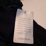 NSR Jumpsuit Pants Women's Small Black Polka Dot Sleeveless Open Back Photo 12