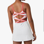 Free People Movement  One more Serve Onesie White / Red Medium Photo 3