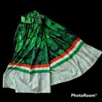 Vintage Shamrock Skirt Ireland Colors 30" Waist Flared Side Zip St Patr… Size undefined Photo 5
