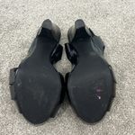 Linea Paolo Size 8 Black Patent Strappy Chunky Heel Open Toe Sandals Photo 5