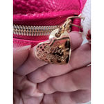 Betsey Johnson Kitsch Hit Me Up White Large Baseball Crossbody Bag NWT Photo 9