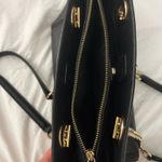 Coach Black Leather Shoulder Bag Gold Hardware Photo 8