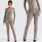 House Of CB  Laurel Smoke  High Waisted Trouser‎ NWOT Size S Photo 1