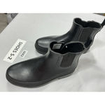 Target Womans Pullon Ankle Rain Boots Black 8 Elastic Ankle Photo 1