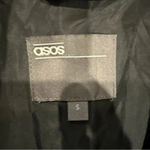 ASOS  WOMENS JACKET SMALL BLACK COLOR ZIPPER 2BIG
POCKETS Photo 3