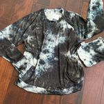 Hello Mello Navy Dye the Limit Top with Pouch Size Medium NWT Blue Photo 7