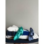 Stuart Weitzman  satin knot slingback sandals size 7 Photo 2