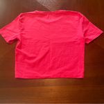 ZARA  Pink T-Shirt Women’s Medium cropped Photo 1
