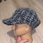 Apt. 9  black grey plaid Newsboy Cadet cap hat Photo 0