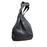 The Sak  Rylan Black Leather Shoulder Bag – Pebbled Leather, Zip & Magnetic Closu Photo 6