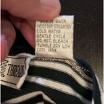 Needle & Thread Vintage Needle & Threads Shirt Womens XL Navy Gold Striped Nautical 90s Photo 8