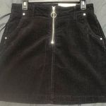 Black Corduroy Skirt Size 8 Photo 0